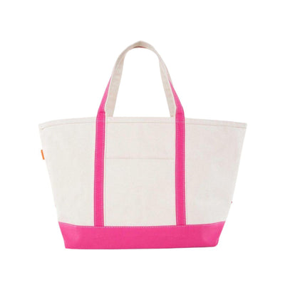 large hot pink tote bag