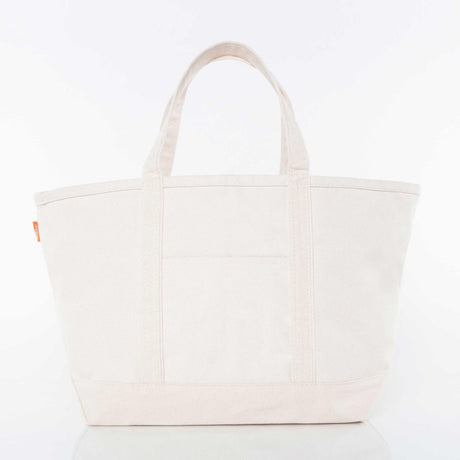 large boat tote in natural