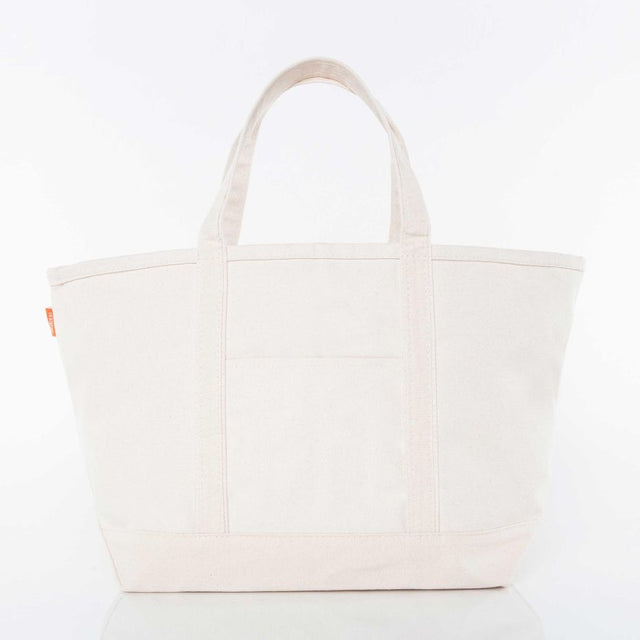 large boat tote in natural