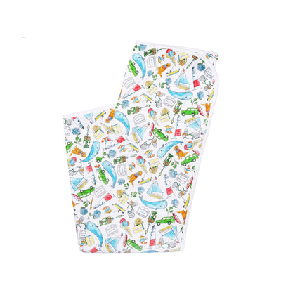 nantucket print blanket