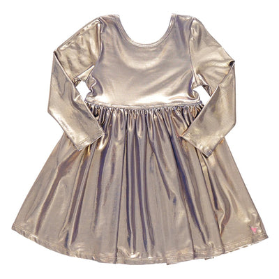 gold steph dress