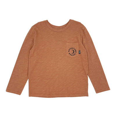 brown long sleeve tshirt