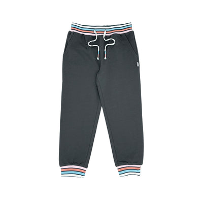 grey sweatpant colored waist band