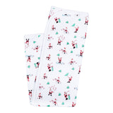 candy cane santa blanket