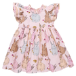 Jennifer Double Ruffle Dress - Vintage Bunnies
