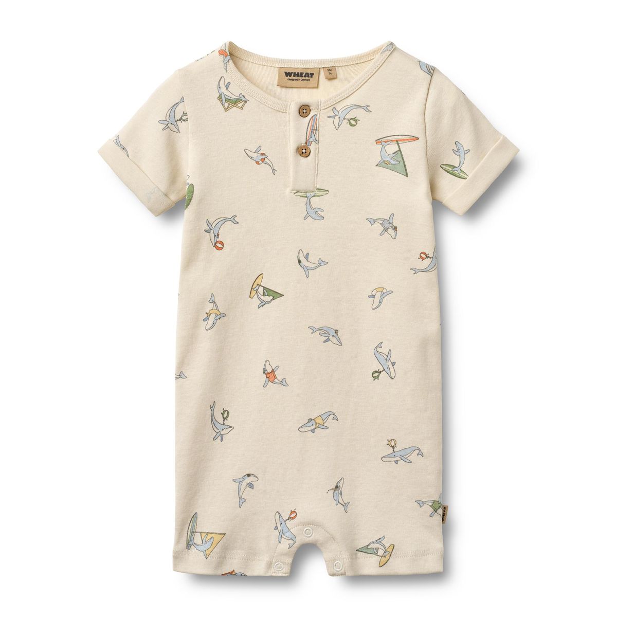 Alfred Jumpsuit in Whale Friends