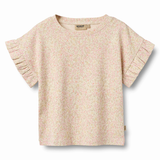 Ally T-Shirt in Coral Flowers