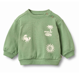 Elliot Sweatshirt in Jade Green