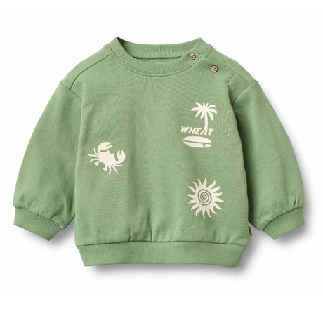 Elliot Sweatshirt in Jade Green