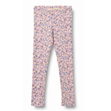 Jules Jersey Leggings in Pink Blue Flowers