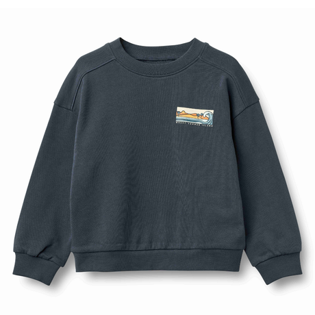 Wave Sweatshirt in Ink
