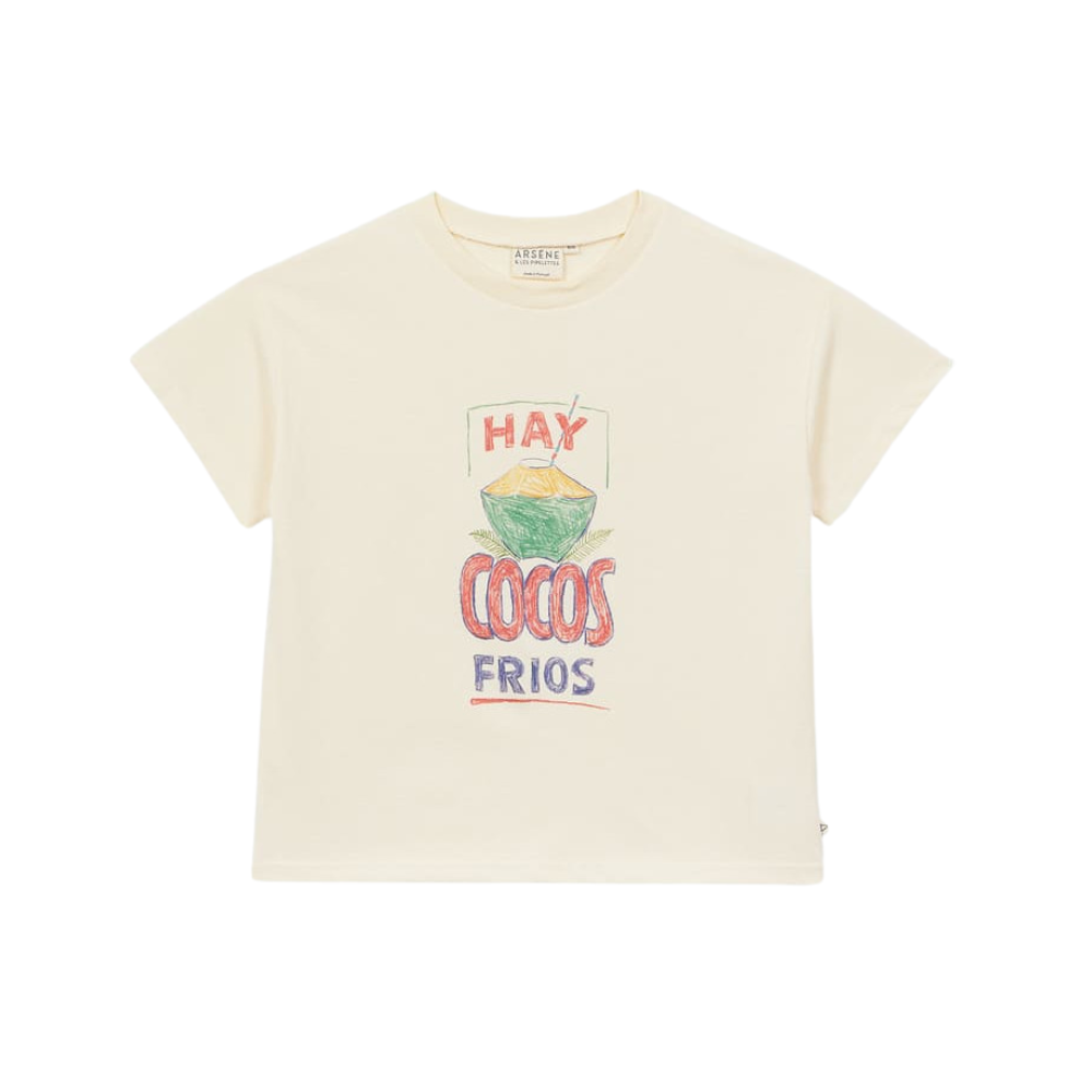 Coconuts T-Shirt in Ecru