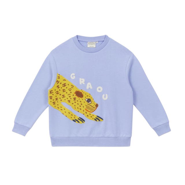 Graouu Sweatshirt in Purple