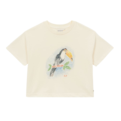 Toucan T-Shirt in Ecru