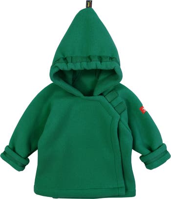 Hooded Fleece Jacket in Forest Green - Widgeon - Sammy+Nat store