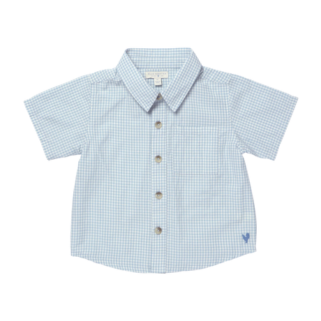 Jack Shirt - Light Blue Gingham