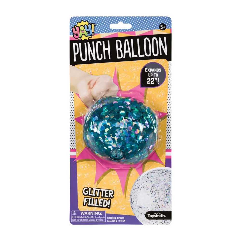 Glitter Punch Balloon