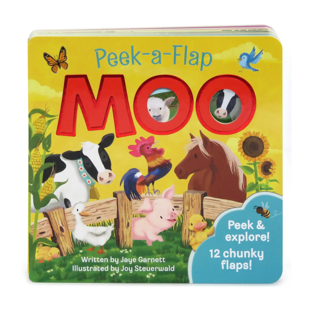 Moo Lift a Flap Farm Board Book