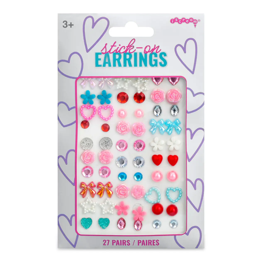 Sparkly Stick-On Earrings