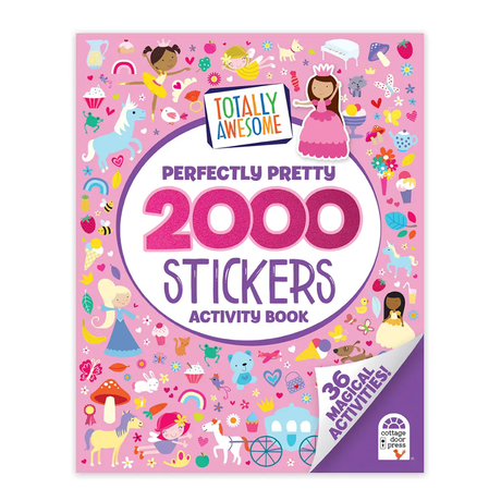 Totally Awesome Perfectly Pretty 2000 Stickers Activity Book