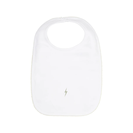 Embroidered Bib - Lightening Bolt