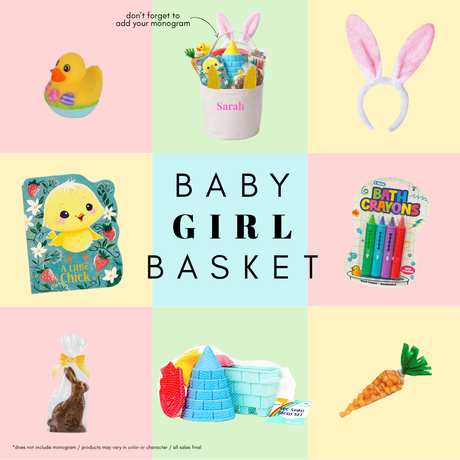 Pre-Filled Easter Tote in Pink - (Ages 0-3 Years)