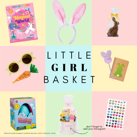 Pre-Filled Easter Tote in Pink - (Ages 4-7 Years)