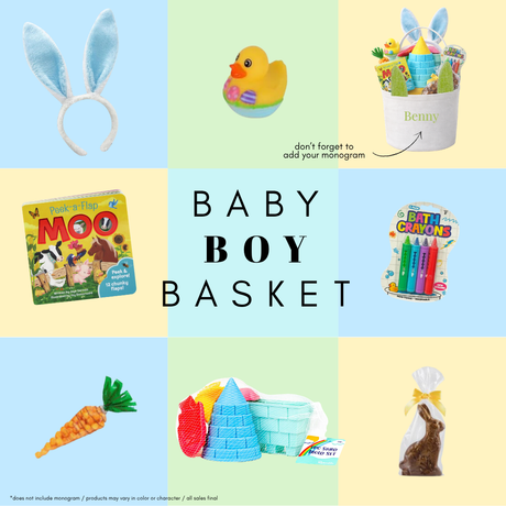 Pre-Filled Easter Tote in Blue - (Ages 0-3 Years)