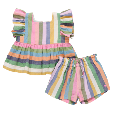 Baby Elsie 2-Piece Set - Parade Stripe