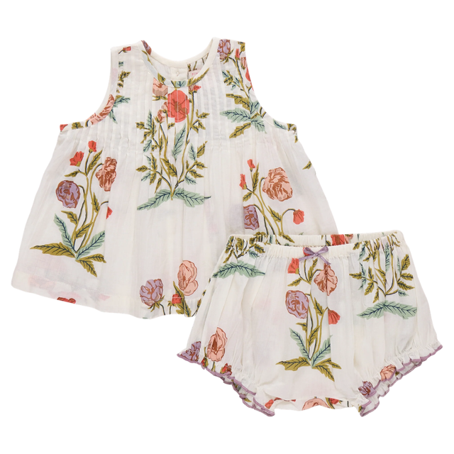 Baby Jaipur 2-Piece Set - Rosewick Poppy