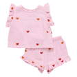 Baby Roey 2-Piece Set - Butterfly Embroidery