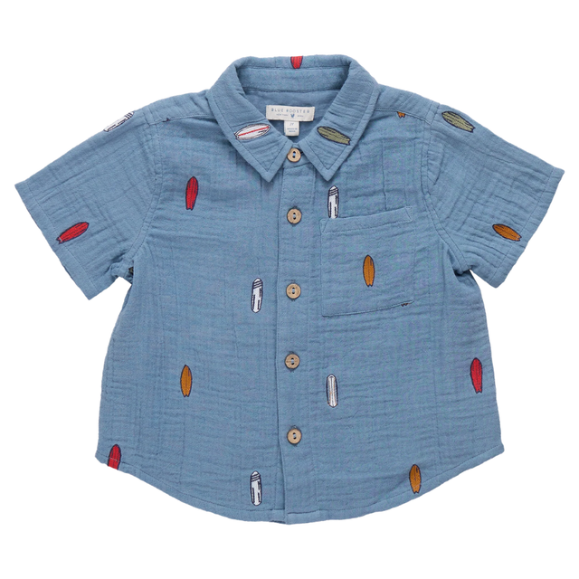 Jack Shirt - Surfboard Embroidery
