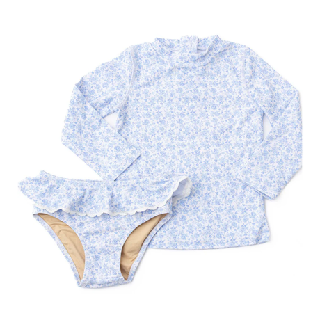 Rashguard Set in Coastal Garden