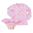 Rashguard Set in Electric Ditsy