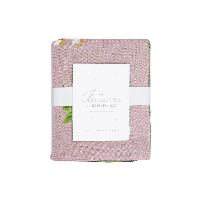 Cozy Knit Baby Blanket - Africa