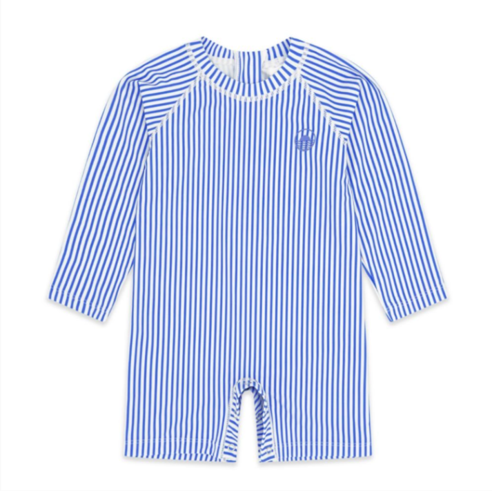 Cali Rashguard Surf Suit in Marina Blue