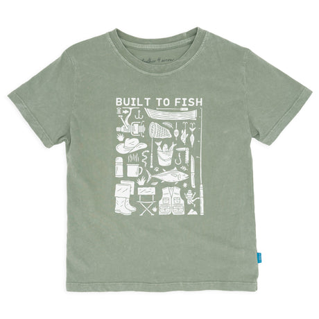 Vintage tee in lily pad
