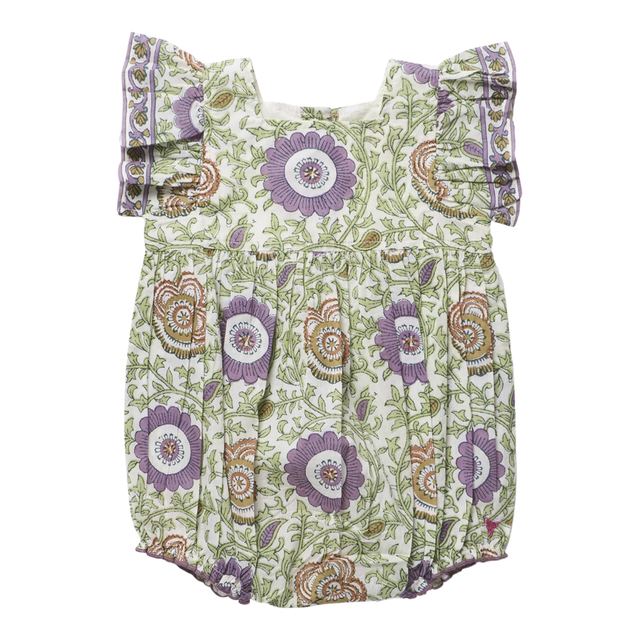 Baby Elsie Bubble - Lilac Lisbon Floral