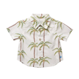 Baby Jack Shirt - Cream Palm Tree