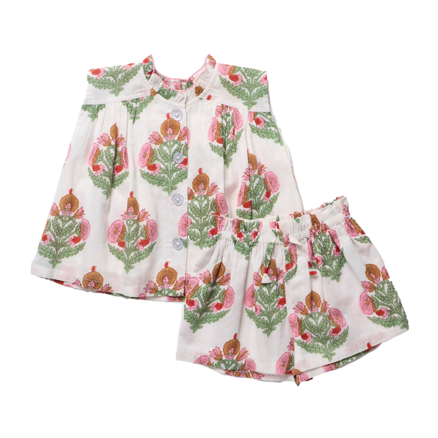 Misha 2-Piece Set - Pink Bellflower