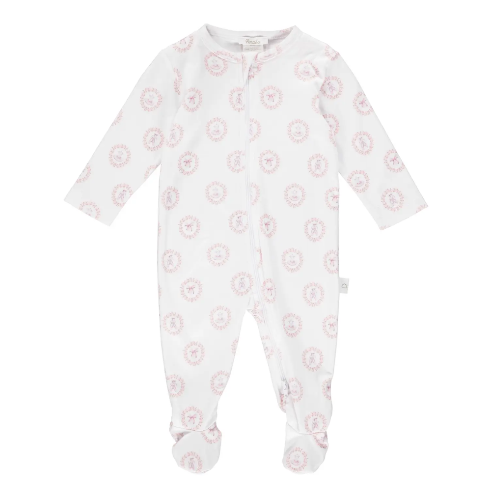 Zipper Footie - Ballerina