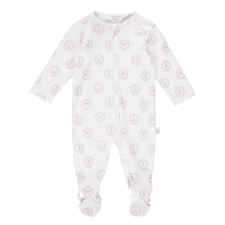 Zipper Footie - Ballerina