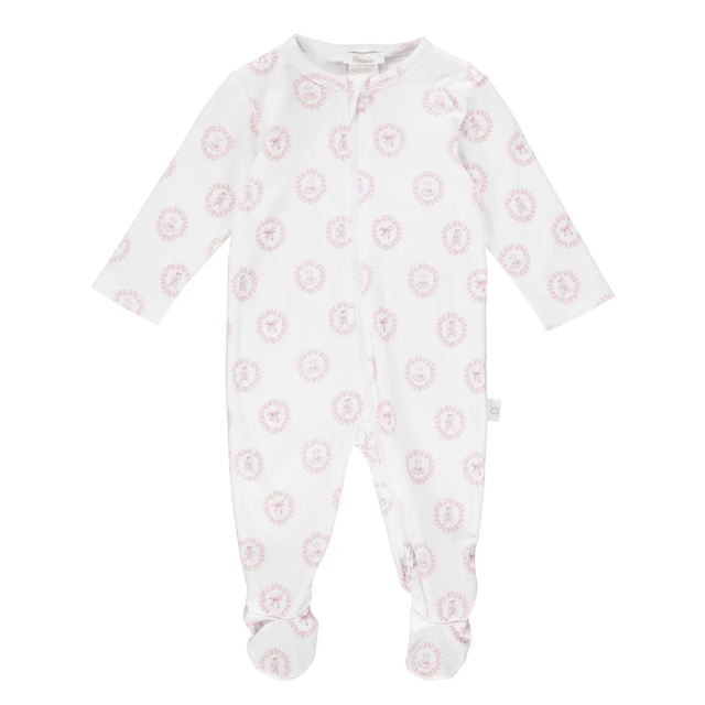 Zipper Footie - Ballerina