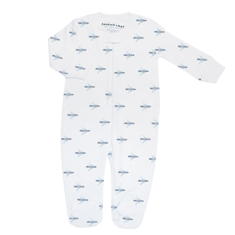 Airplane Zipper Romper