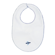 Embroidered Bib - Airplane