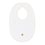 Embroidered Bib - Mini Stars in Pale Whisper