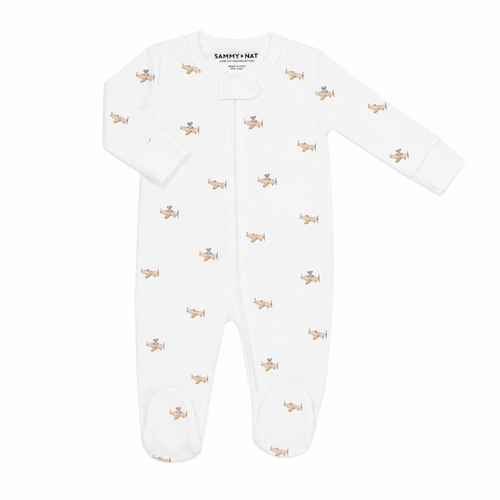 Koala In The Sky Zipper Romper