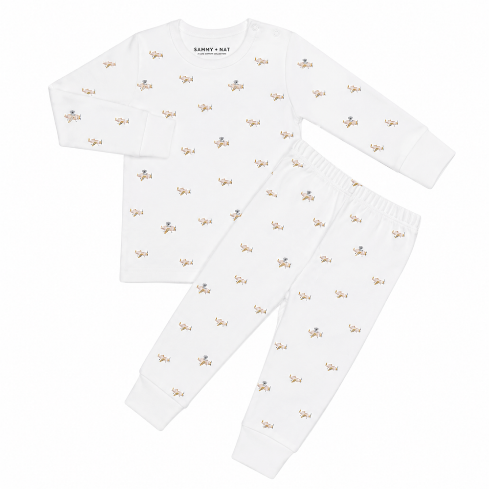 Koala In The Sky Pajama Set