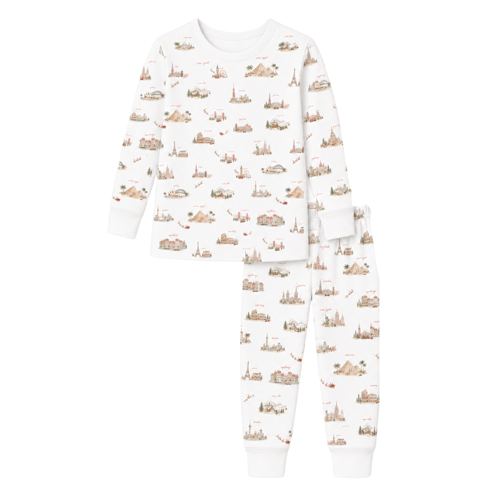 Santa's Christmas Journey Pajama Set