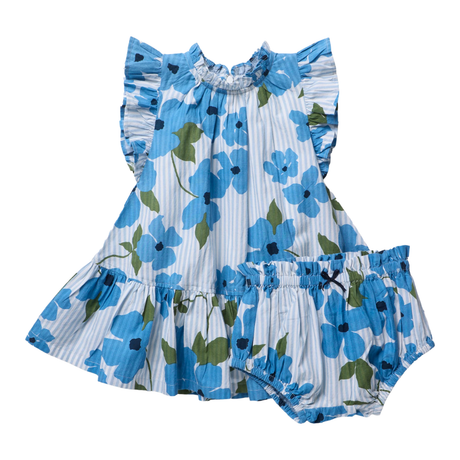 Baby Harper Dress Set - Hibiscus Floral